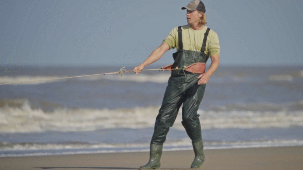 Net Noordwijk Strand Excursie Noordzee vissen