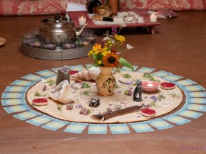 Noordwijk Outdoor Mindful 2 Blauwe Lotus Ceremonie Coaching Mindfulness Clinic Workshop